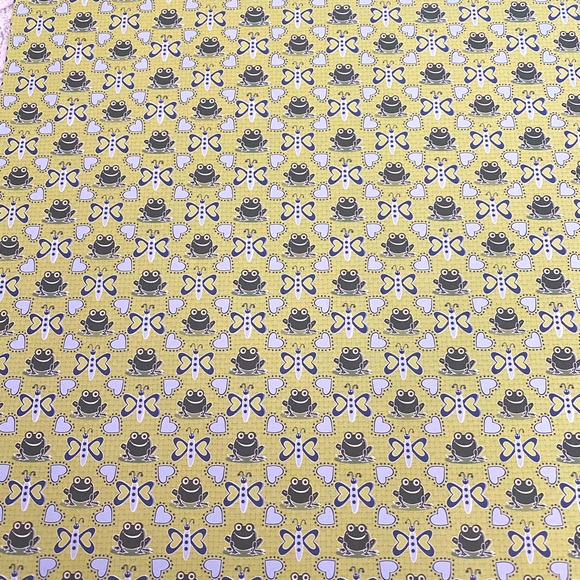 🐸 CLOUD 9 DESIGN “BABY BOY FROGS” STICKERS & SCRAPBOOK PAPER BUNDLE. RETIRED! - Picture 6 of 7